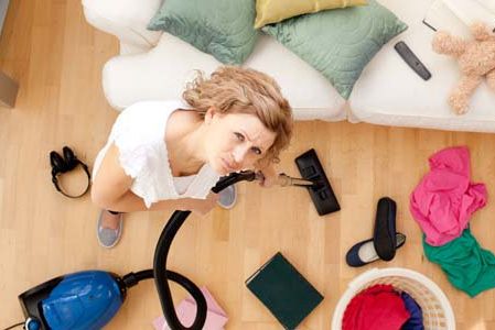 limpiar la casa rápidamente