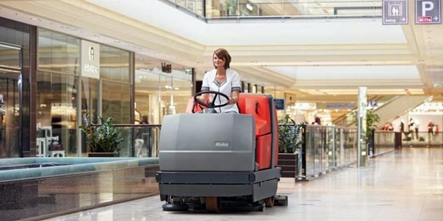 limpieza en grandes superficies comerciales