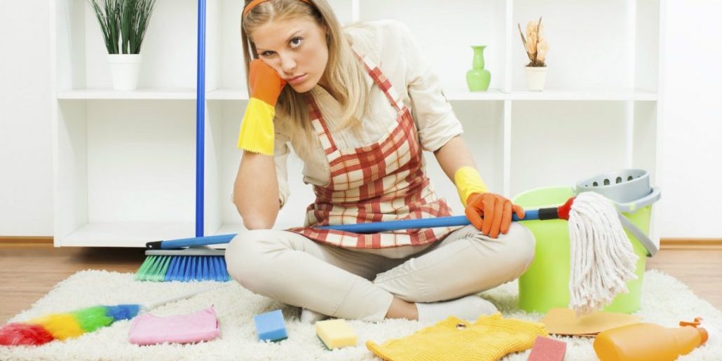 limpiar la casa después de Navidad