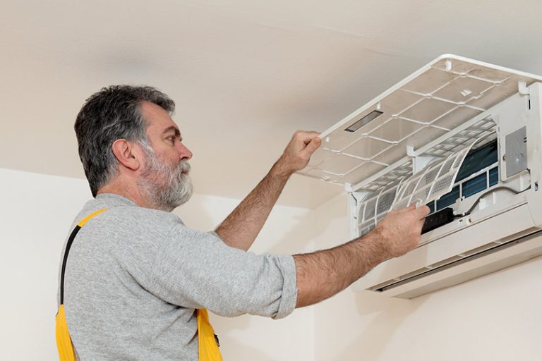 limpieza de los conductos del aparato de aire acondicionado