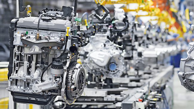 Limpieza de máquinas en el sector industrial